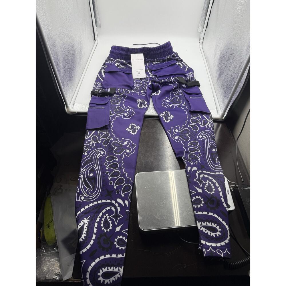 Size 34 Guapi Designer Joggers Purple 1 Of 100